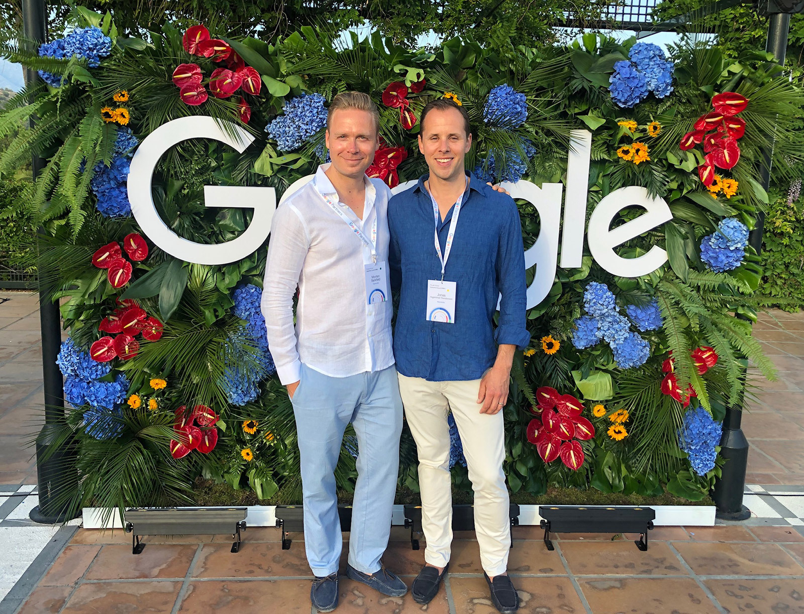 Morten Barkfeld and Jonas Hagströmer Theodorsson